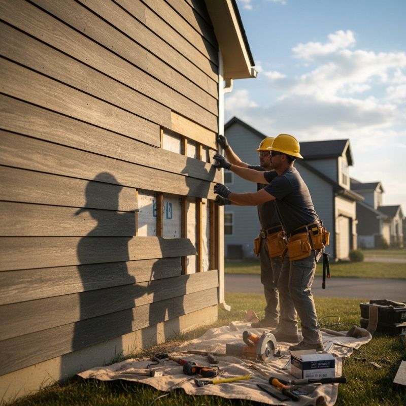 Commercial Siding Installation